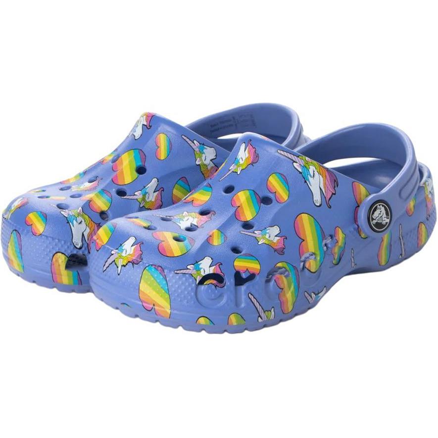Crocs Антискользящие износостойкие низкие детские сандалии синие для детей 3-7 лет — фото 4