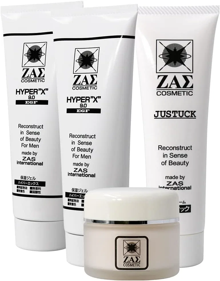 Набор для ухода за бородой Sasu Beard Remedy Set, 3 предмета, 120 мл + 100 г + 40 г Zas Cosmetics
