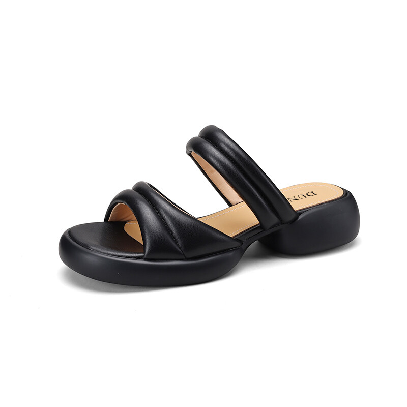 

Шлепанцы женские Dunnu, цвет White [with a 4cm heel]