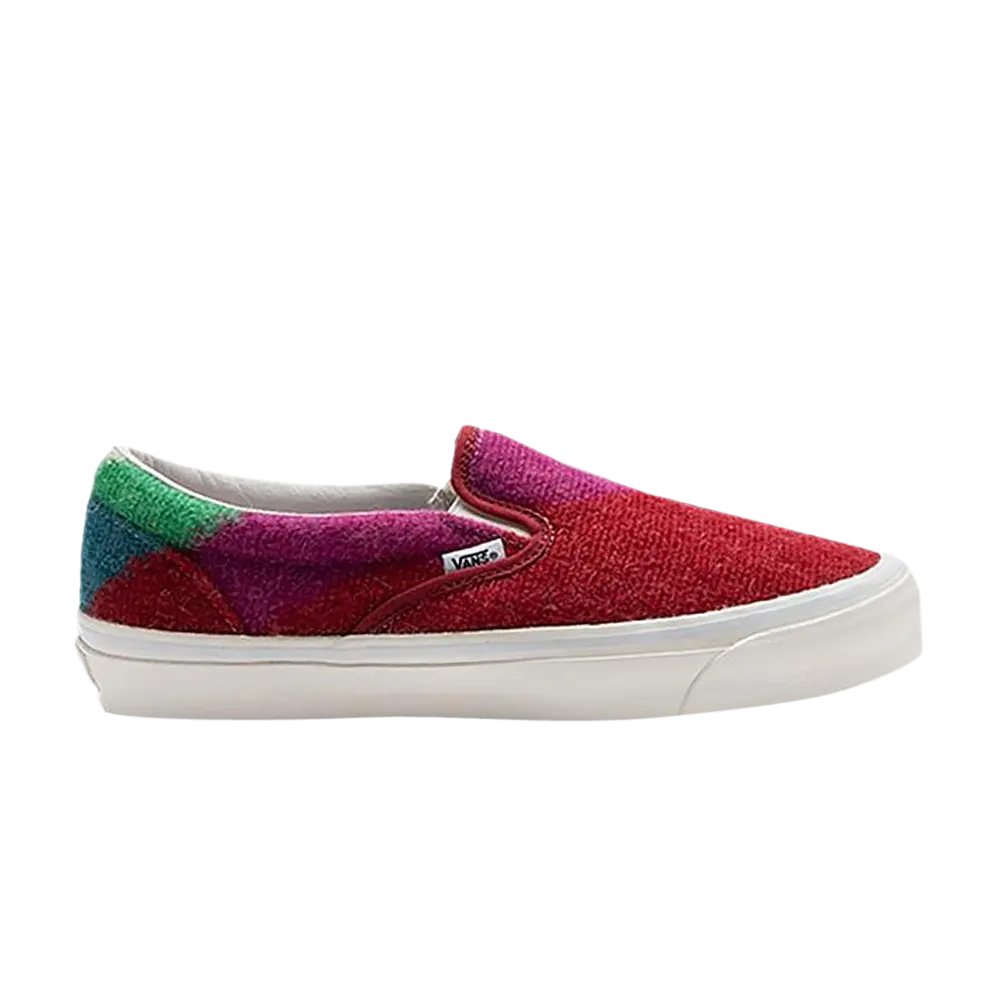 Кроссовки Concepts x OG Classic Slip-On LX Vans, красный
