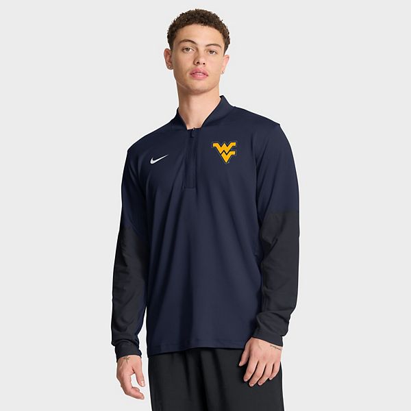 

Мужская синяя толстовка West Virginia Mountaineers One Goal Performance с полумолнией Nike, Синий, Мужская синяя толстовка West Virginia Mountaineers One Goal Performance с полумолнией Nike