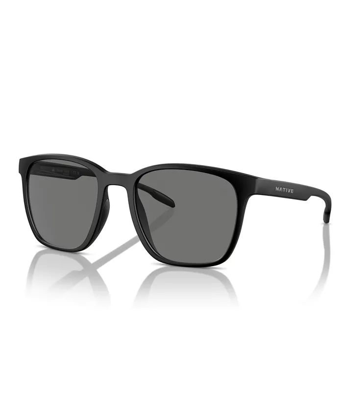 

Унисекс поляризованные солнцезащитные очки, Targhee Square Xd9046 Native Eyewear, серый