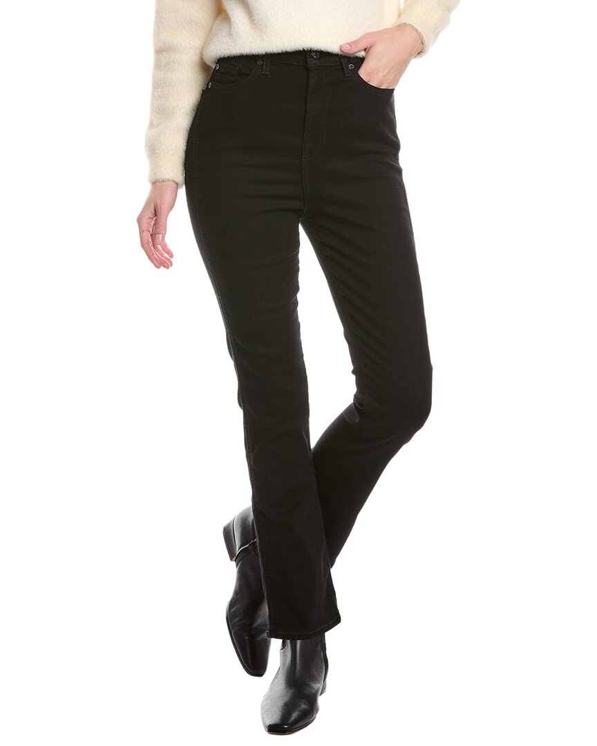 

7 For All Mankind High-Rise Slim Kick Rinse Ankle Crop Jean, синий