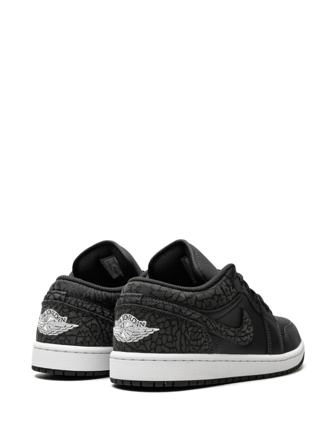 Jordan кроссовки Air Jordan 1 Low Black Elephant, черный — фото 3