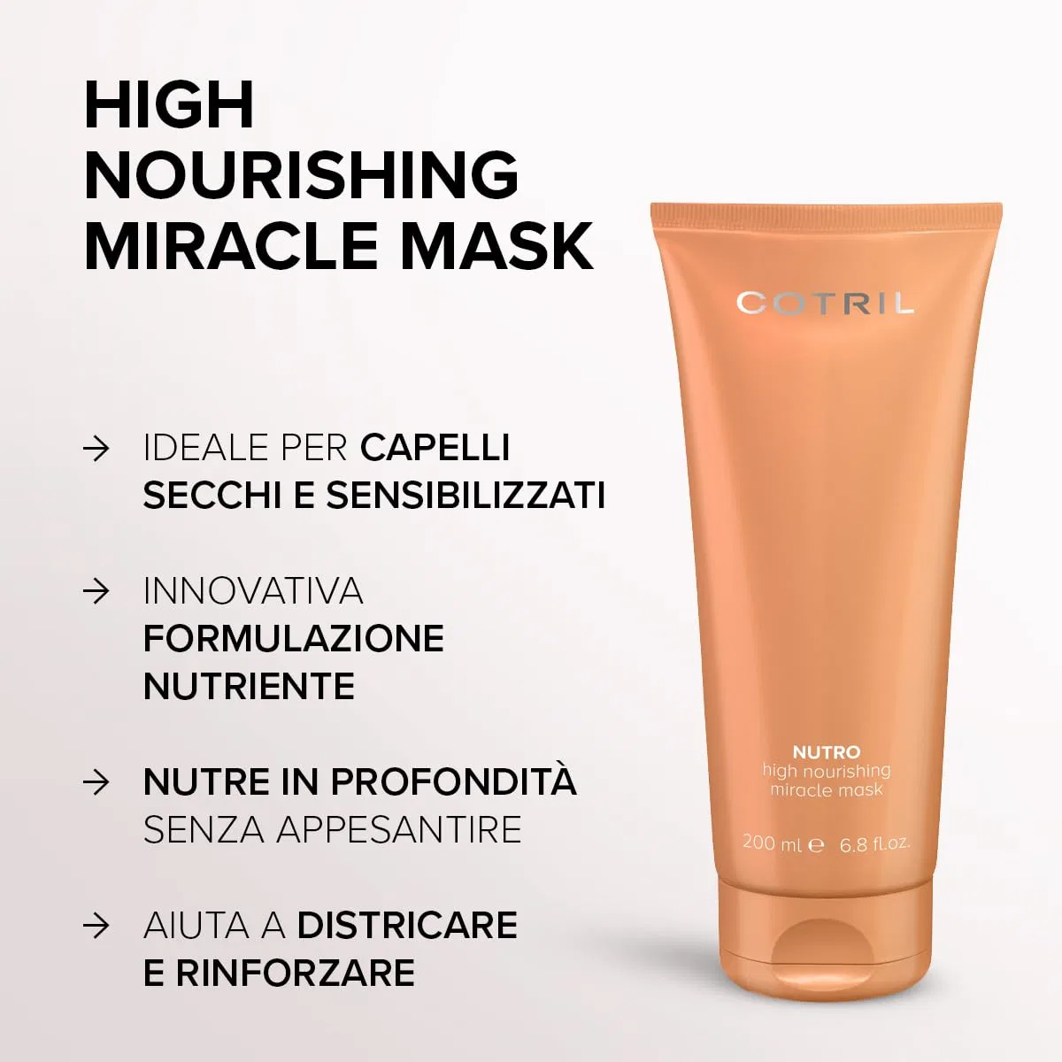 Питательная маска для волос «Nutro Miracle High Nourishing» от Cotril Cotril — фото 2