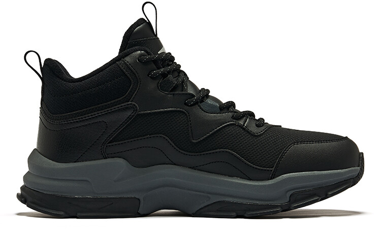 Обувь для жизни Мужская с высоким берцем Positive Black Carbon Gray Erke — фото 2