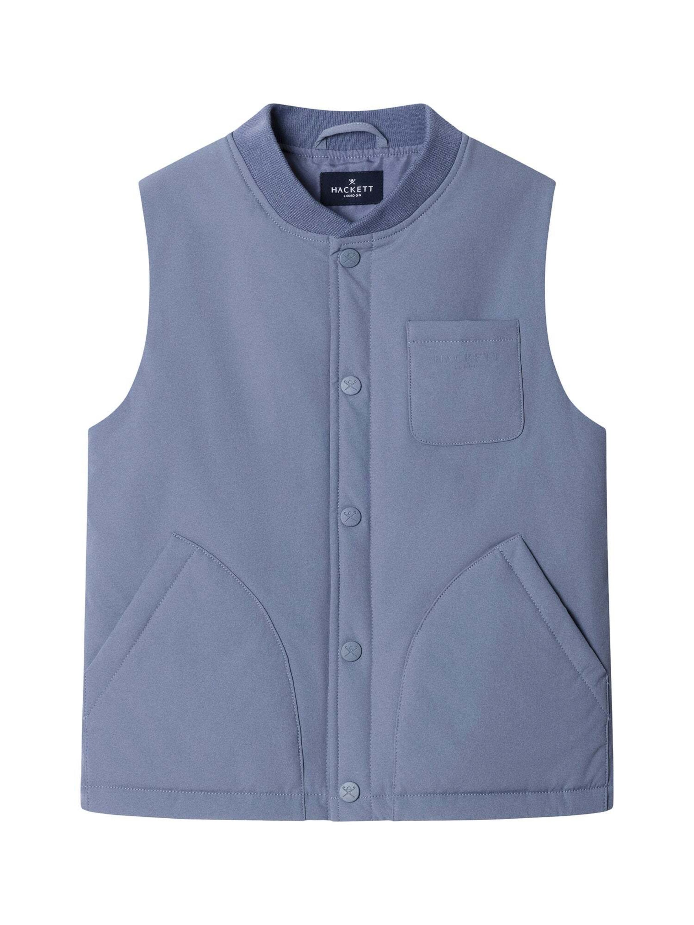 Hackett London Жилет 'Summer' в синем дениме