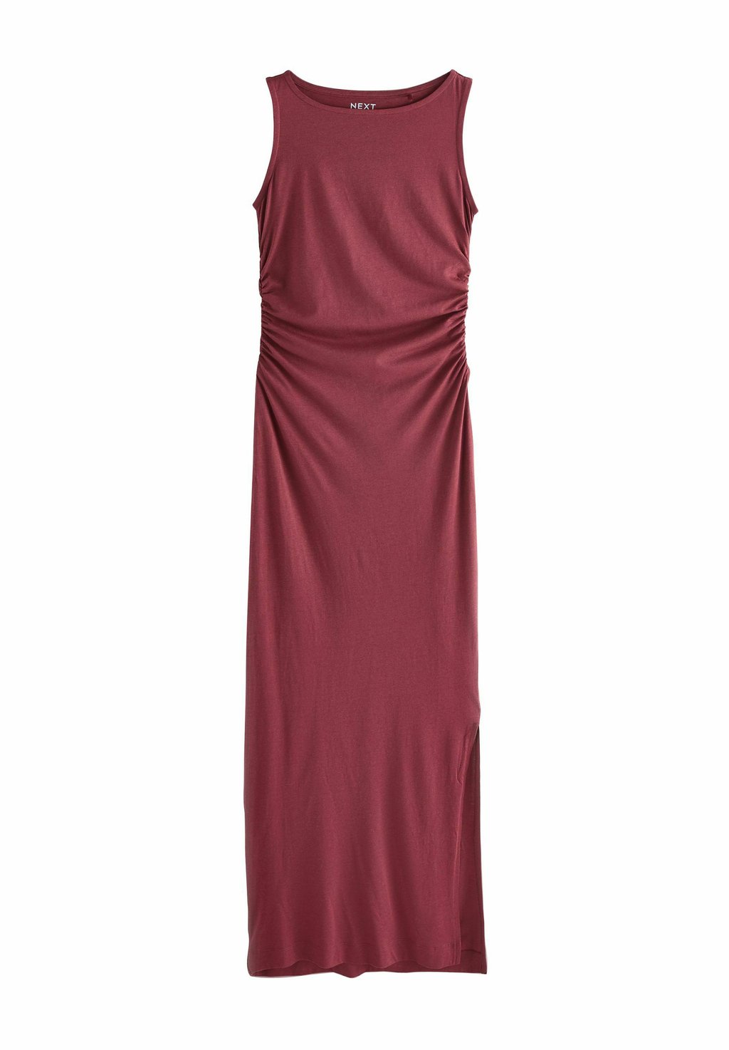 

Платье из джерси SIDE SEAM RUCHED DETAIL SLEEVELESS Next, коричневый