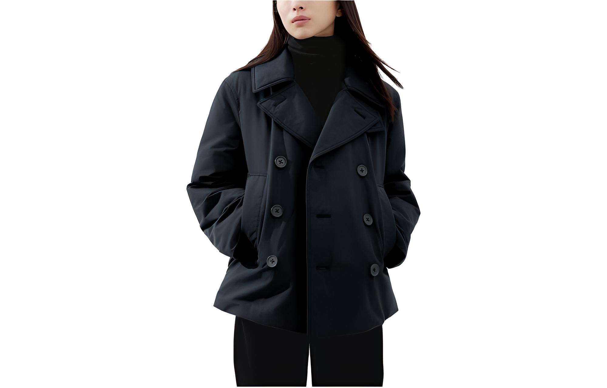 

UNIQLO Куртка женская черная, Black