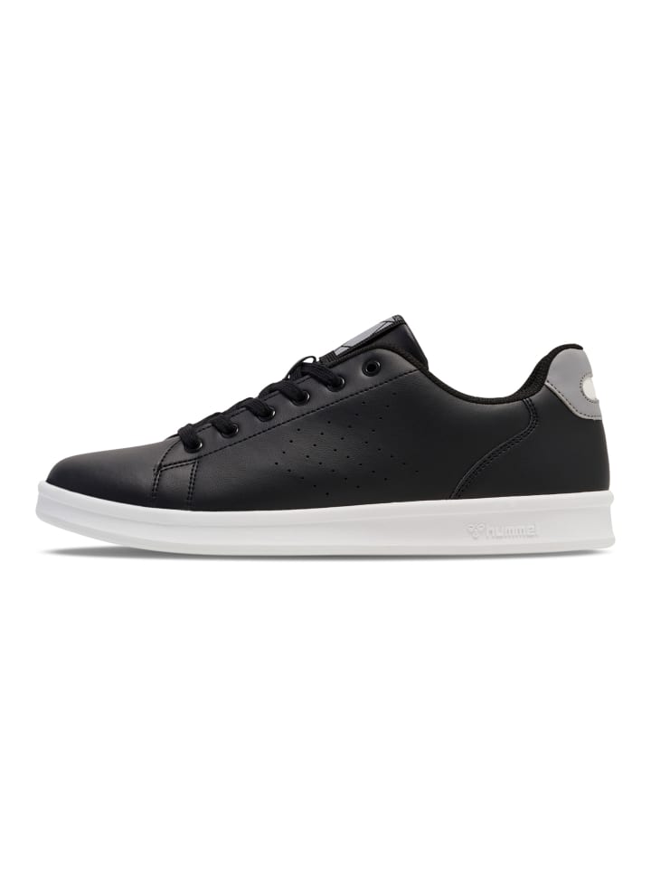 

Низкие кроссовки Hummel Schnürsenkel Court Line Erwachsene, цвет black/alloy