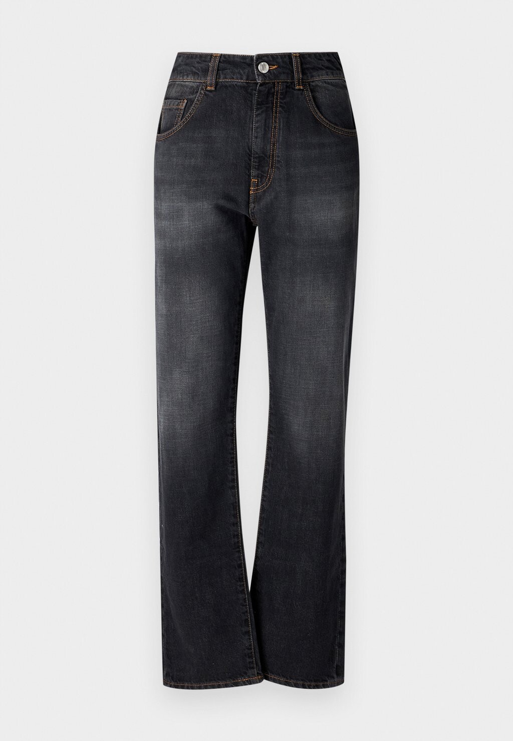 

Джинсы прямого кроя CHOKER TROUSERS GCDS, черный