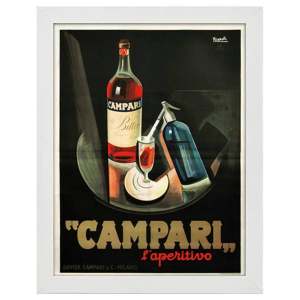 

Рамка для фотографий LegendArte Poster Campari, белый