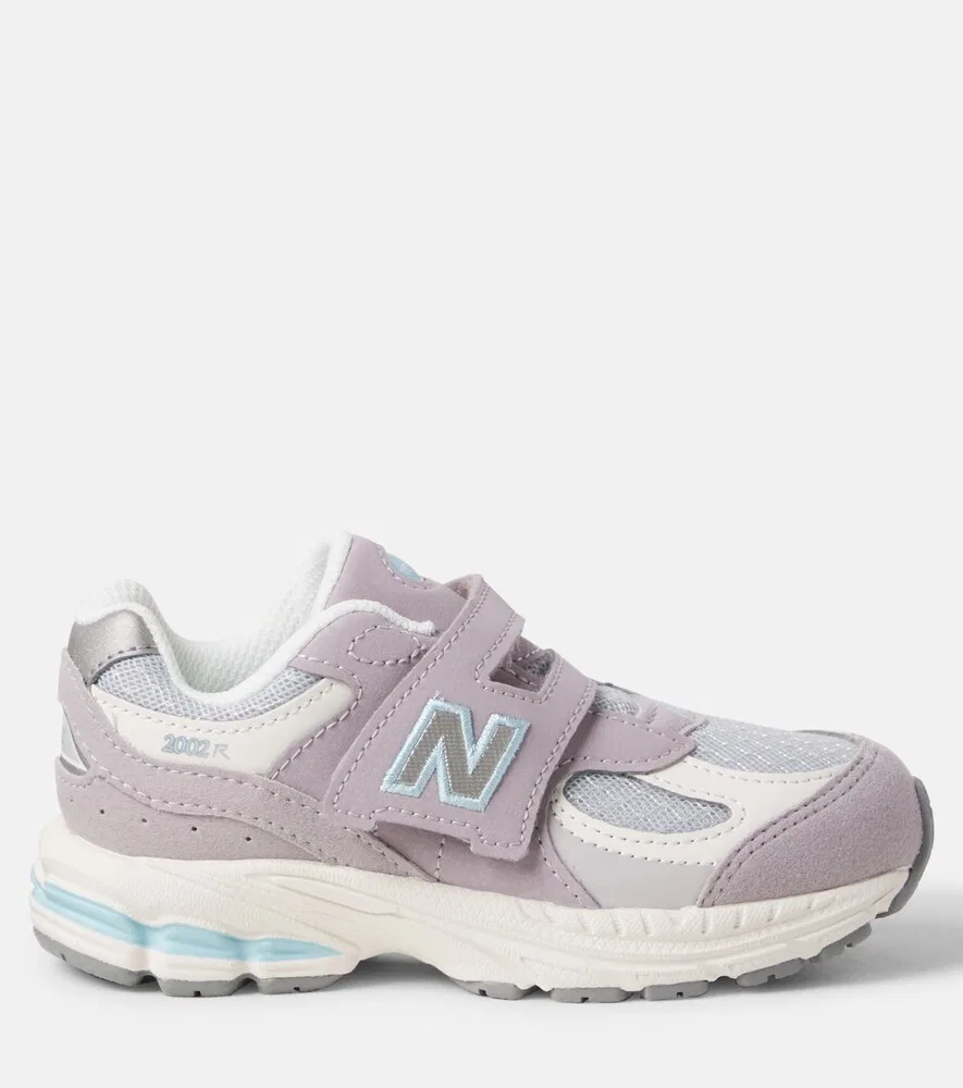 Кроссовки с замшевой отделкой 2002 года New Balance Kids, серый — фото 3
