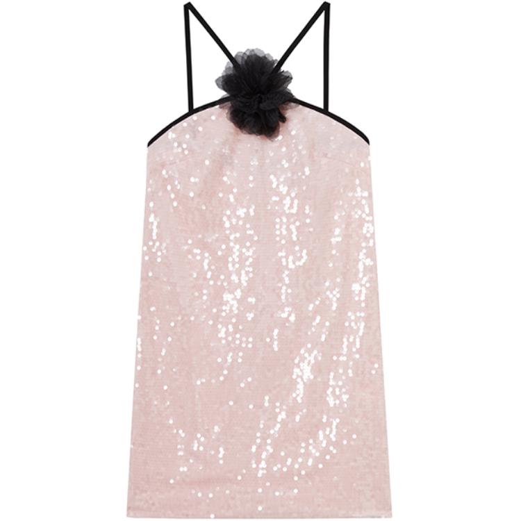 

Self-portrait Женское платье-комбинация Self portrait розовое