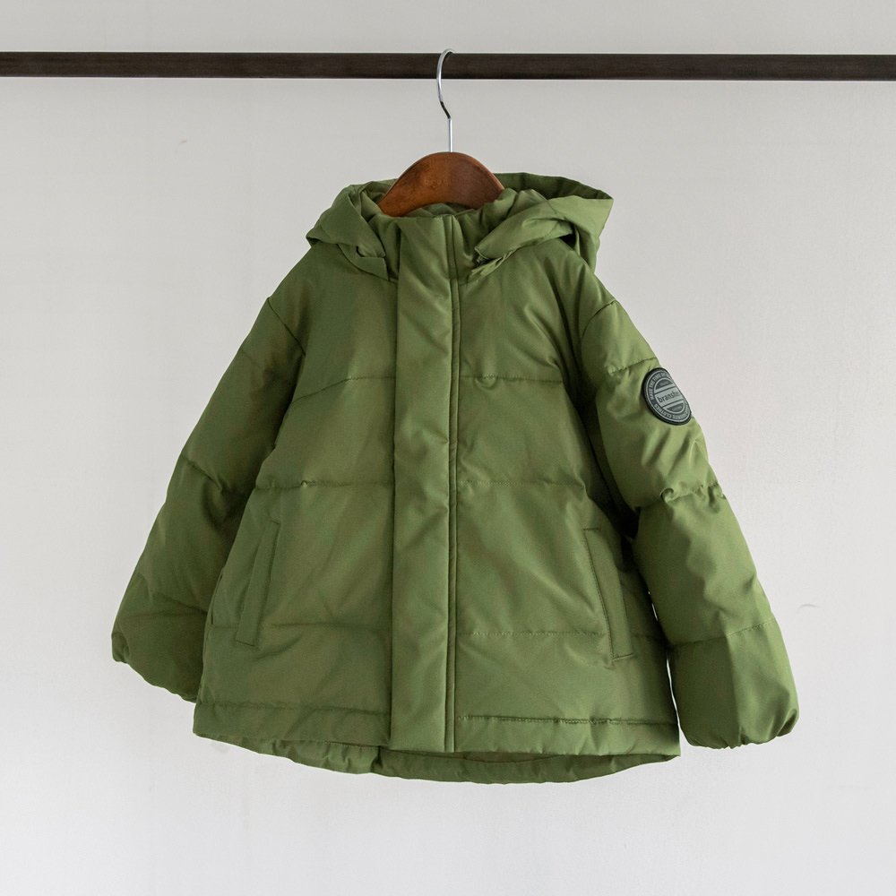 Пуховая куртка Branshes, Khaki green — фото 2