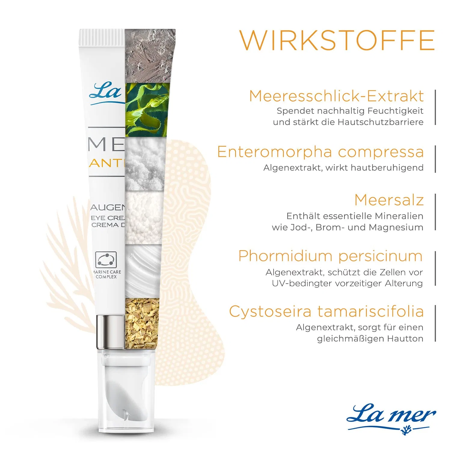 Увлажняющий крем для глаз «MED+ Anti-Age Eye Cream» от La mer, 15 мл No brand — фото 2