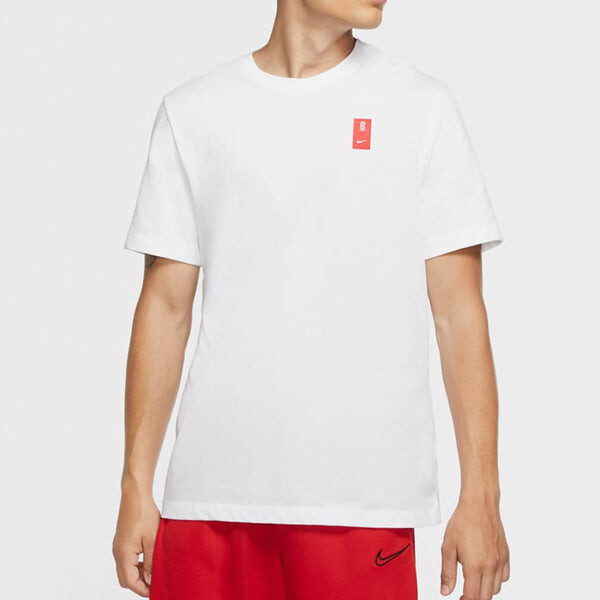 Футболка Nike Dri-FIT Kyrie Logo Applique Basketball Tee Men White, белый — фото 3