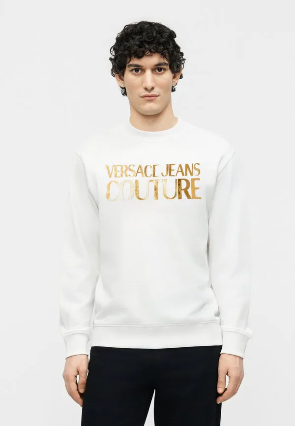 

Толстовка Versace Jeans Couture, White/Gold-Coloured, Белый, Толстовка Versace Jeans Couture, White/Gold-Coloured