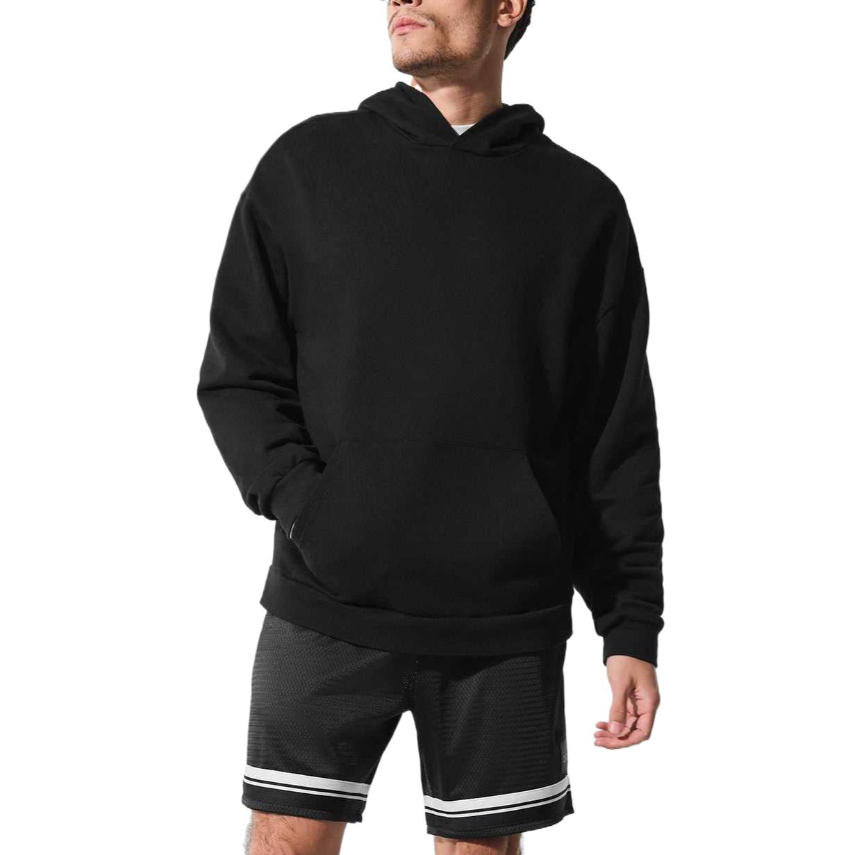 

Толстовка с капюшоном Chill мужская Alo Yoga, черный