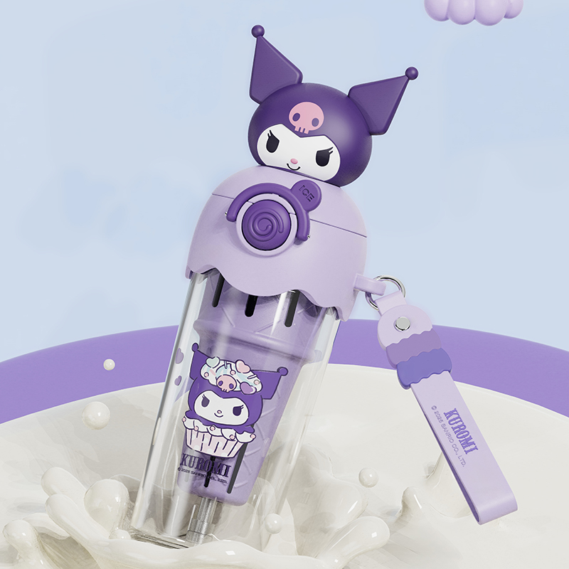 Пластиковый стаканчик My Melody Kuromi для мороженого космос 500ml Sanrio, Cinnamoroll — фото 4