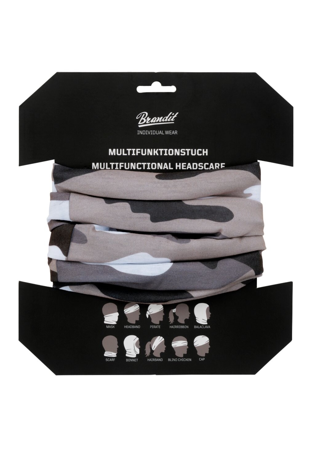 

Грелка для шеи Multifunktionstuch Brandit, цвет urban