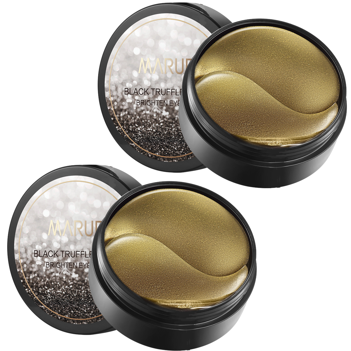 

MARUBI Черная трюфельная дрожжевая осветляющая патч для глаз увлажняющая 60 шт/уп