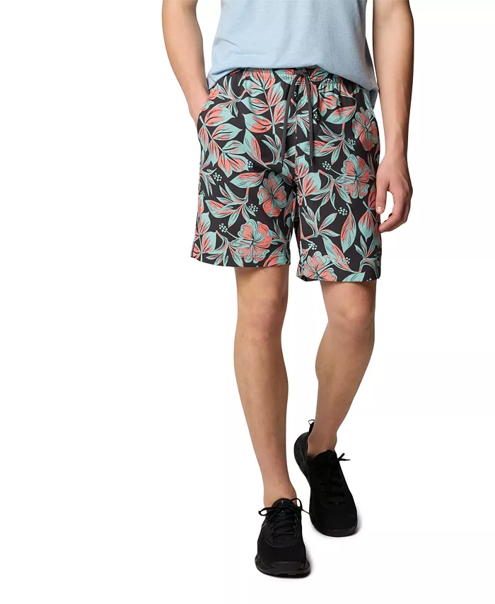 

Мужские шорты Summertide Stretch с принтом Columbia, черный