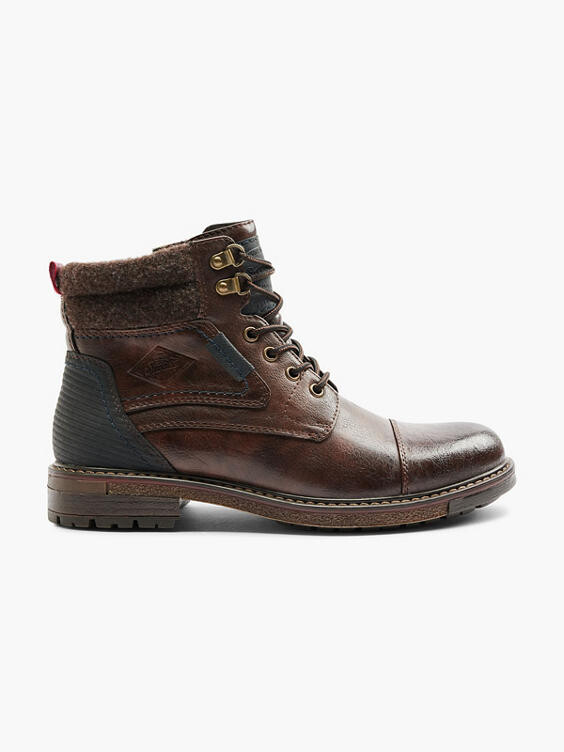

Ботинки на шнуровке Am Shoe, коричневый