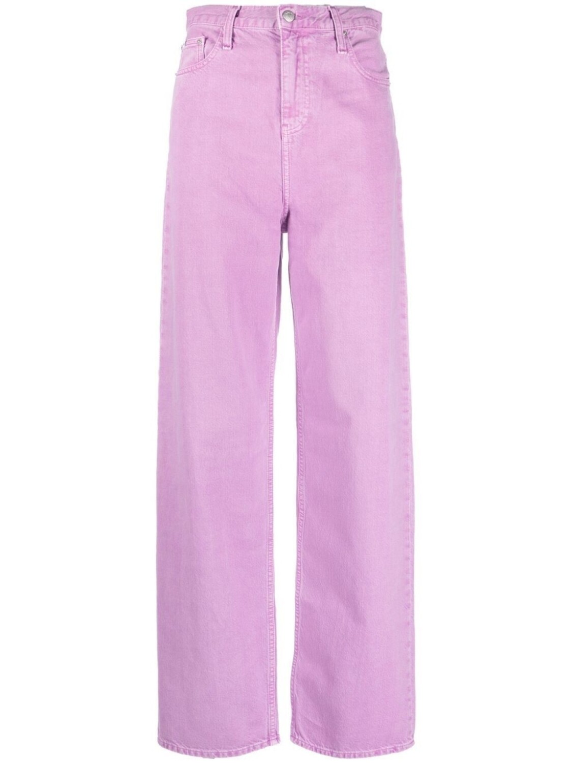 

Calvin Klein Jeans широкие джинсы с завышенной талией, фиолетовый