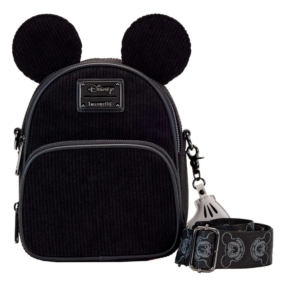 

Рюкзак Loungefly Disney Mickey Mouse 100th Anniversary Corduroy, черный