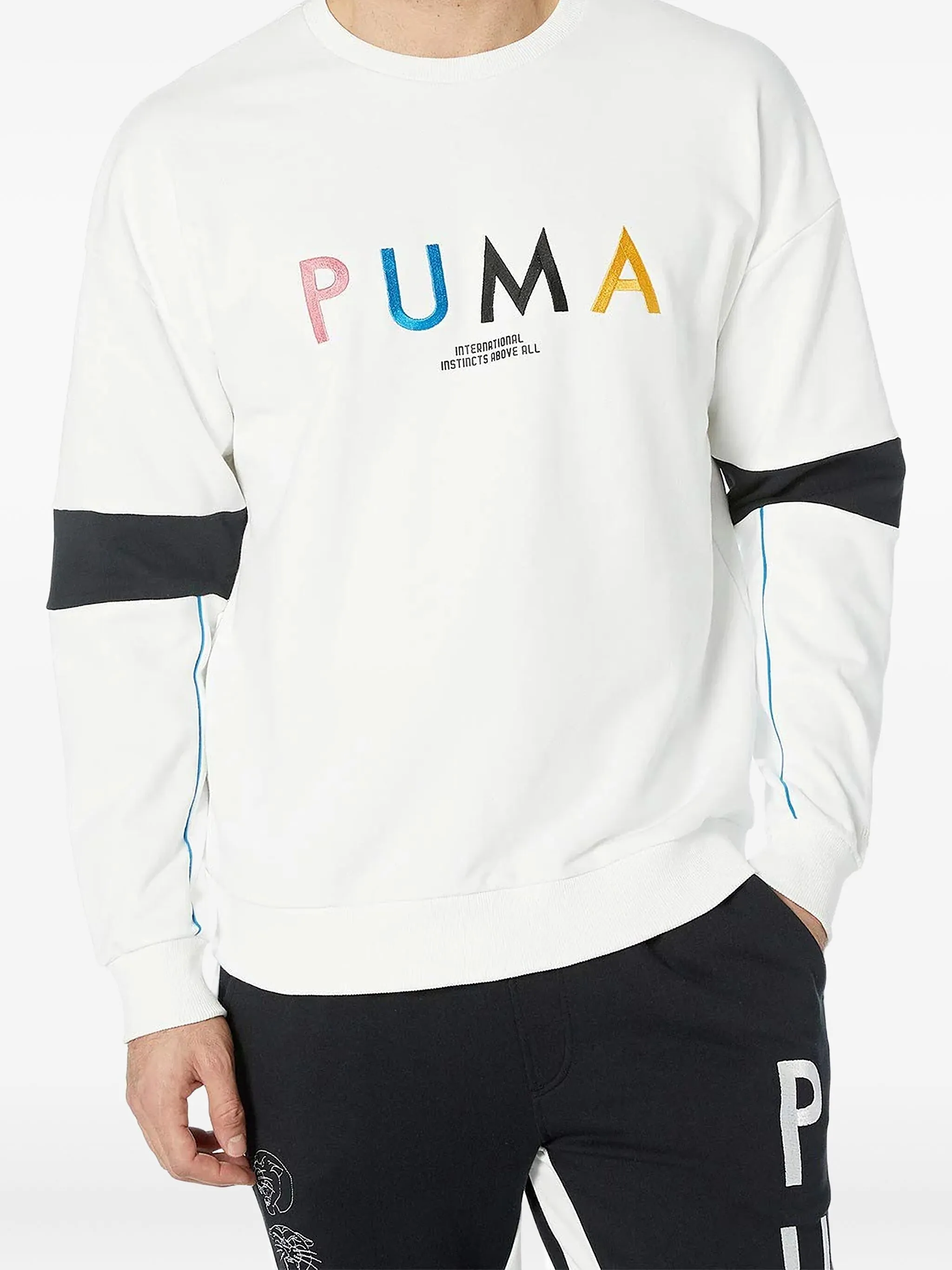 

Толстовка Last Dayz с круглым вырезом Puma, белый