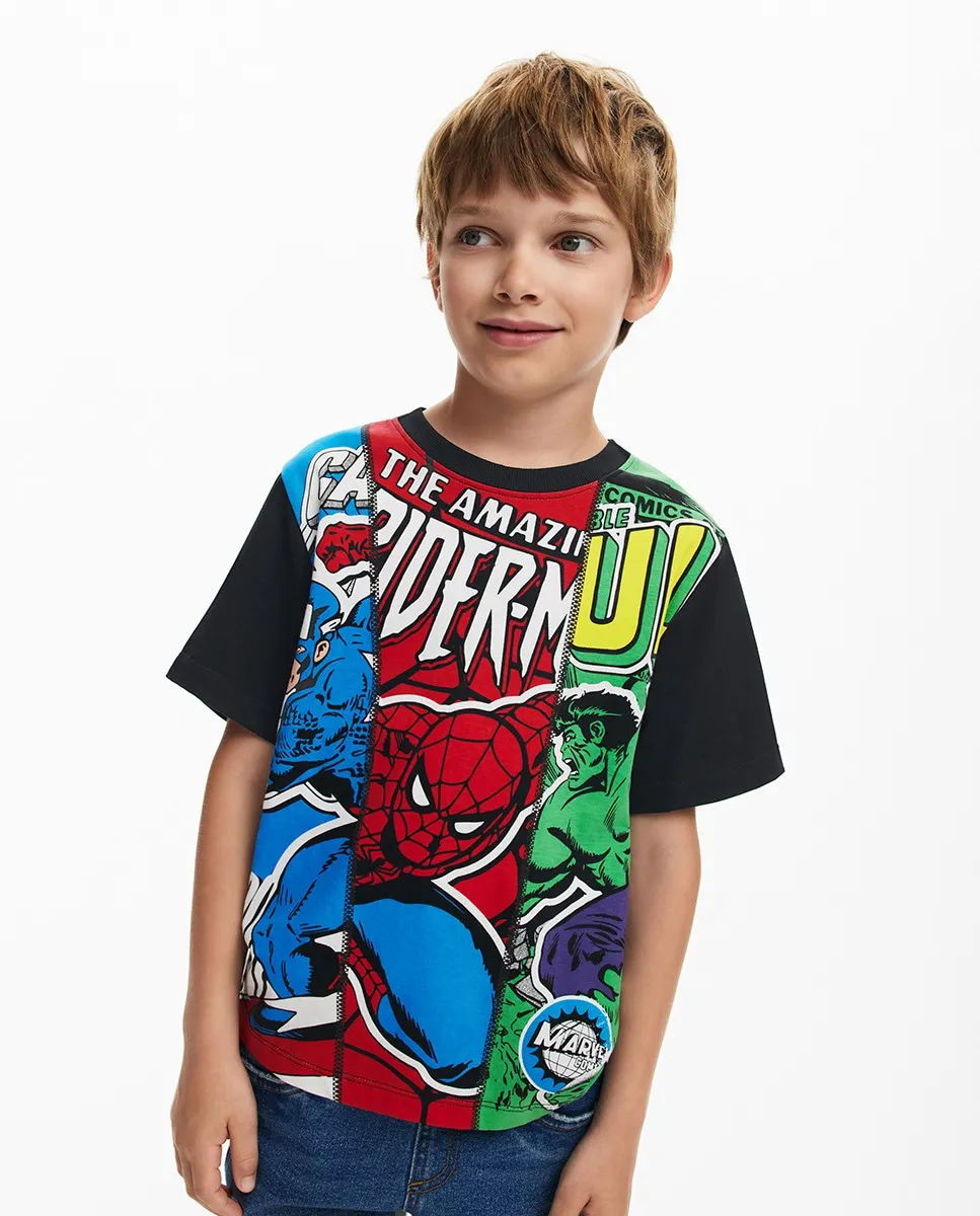 

Футболка Marvel для мальчиков Desigual, чёрный