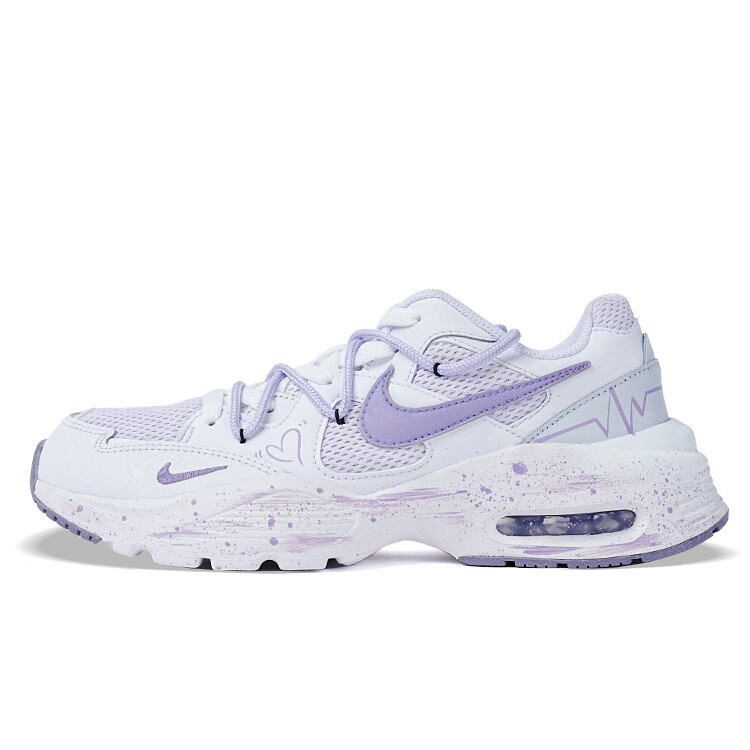 

Кроссовки Air Max Fusion женские с низким верхом, фиолетовые/белые Nike