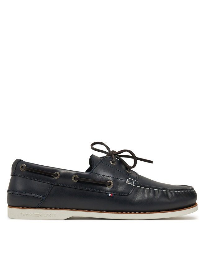 

Полуботинки Th Boat Shoe Core Lth FM0FM05569 Tommy Hilfiger, синий