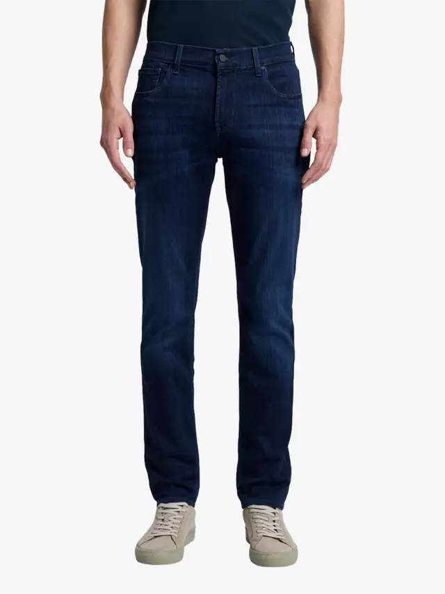 

Джинсы 7 For All Mankind Slimmy Luxe, цвет deep blue