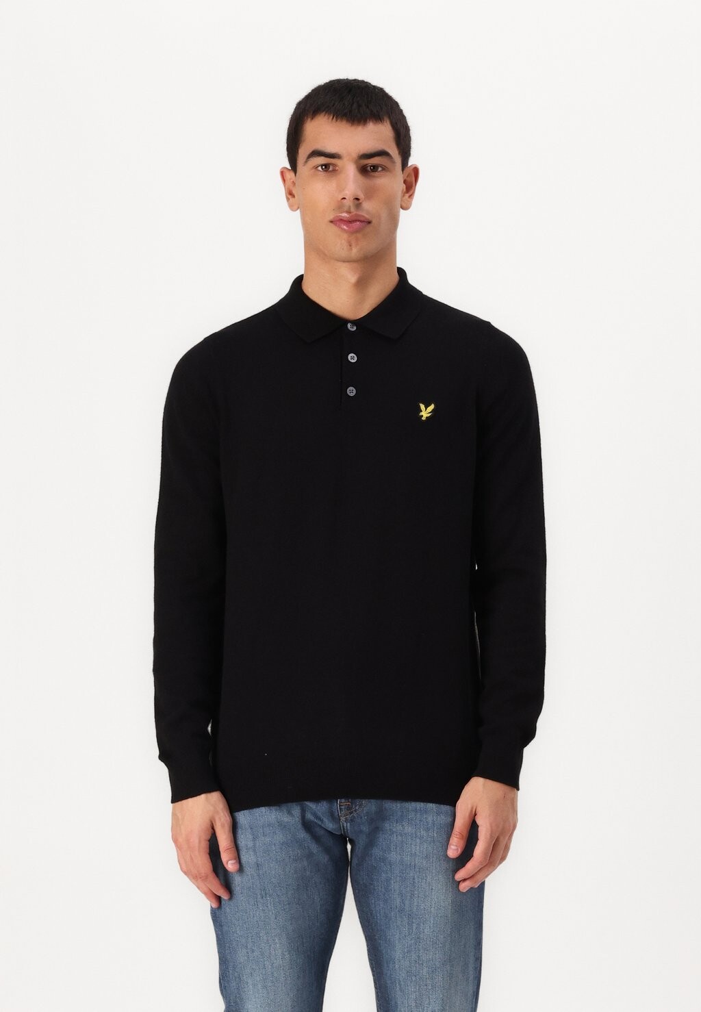 

Джемпер LONG SLEEVE Lyle & Scott, черный