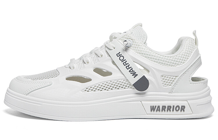 

Кроссовки WARRIOR Skateboarding Shoes Men Low-top White, белый