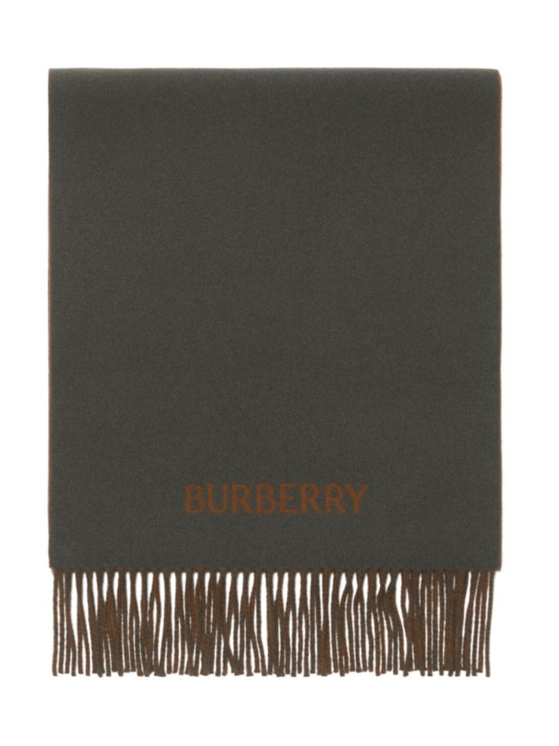 

Burberry двусторонний кашемировый шарф, серый