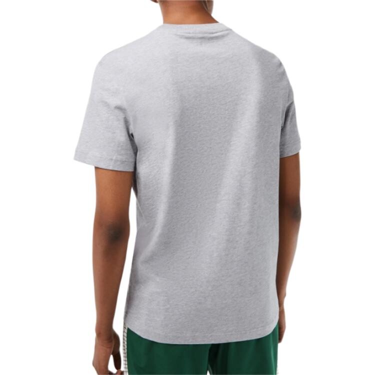 Футболка мужская серая Lacoste, серый — фото 4