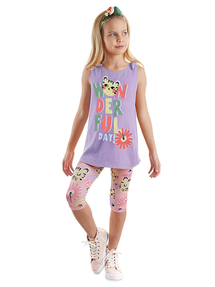 

Футболка Denokids, цвет lila/bunt