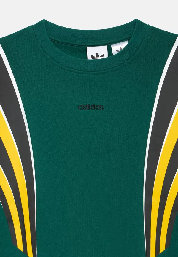 Свободная толстовка унисекс с рукавами «летучая мышь» от santiago Adidas Originals, Collegiate Green/Black — фото 3