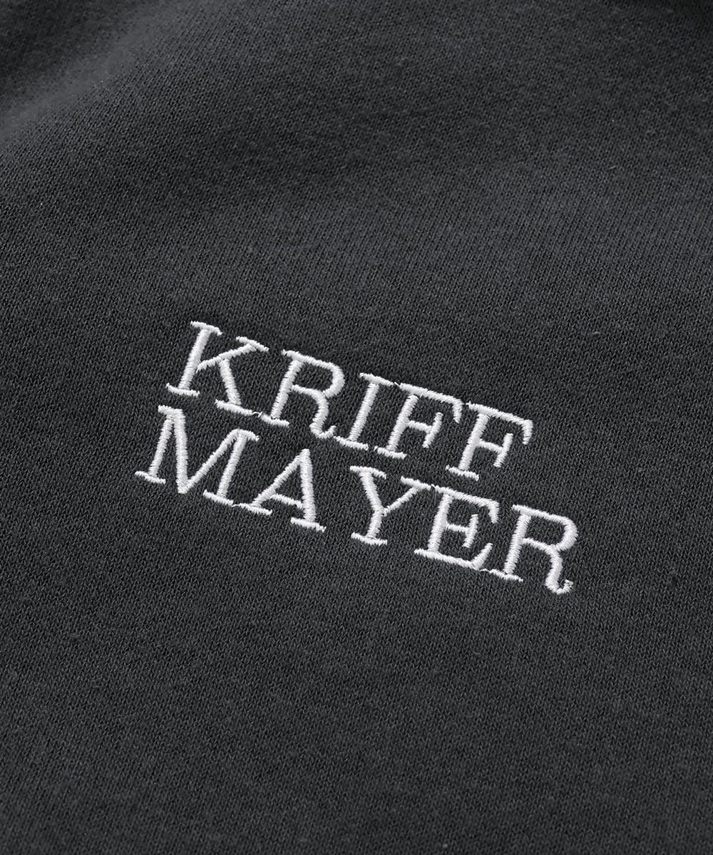 (K) Флисовая толстовка на молнии KRIFF MAYER, CHARCOAL — фото 4