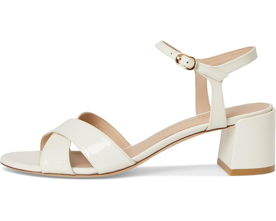 Туфли Stuart Weitzman Dayna Block 50, кремовый — фото 4