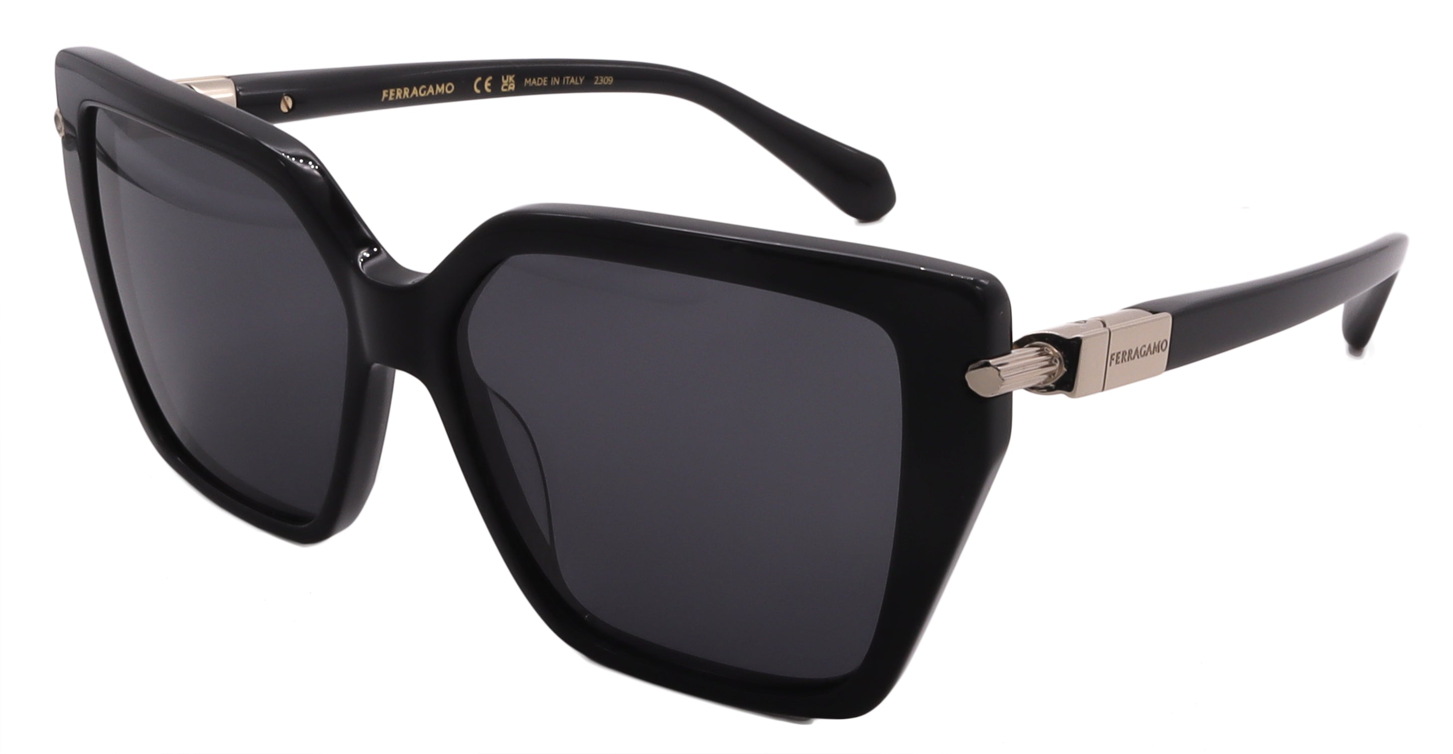 

Солнцезащитные очки Ferragamo SF1106S-001-57-14-140 без поляризации, черный