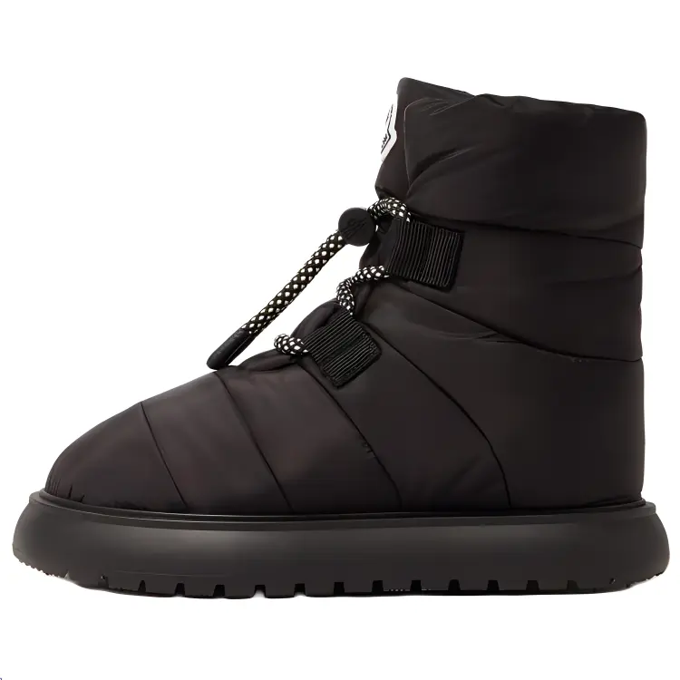 Женские зимние ботинки с нашивкой-логотипом Moncler, Original Shoe Box Included