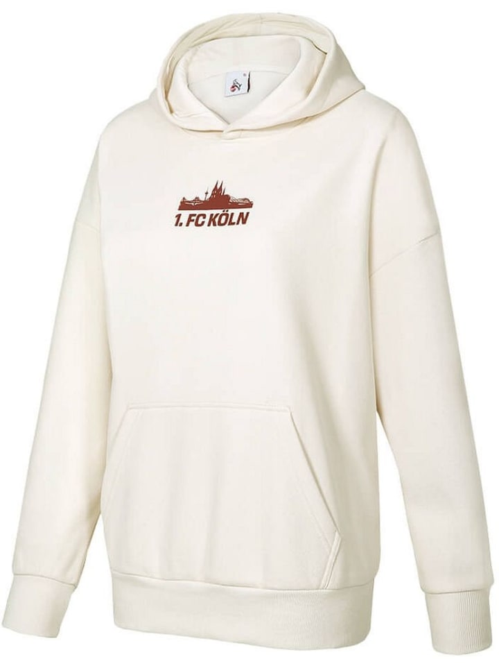 

Fußballverein 1. FC Köln Худи "Meirowskystraße" белого цвета