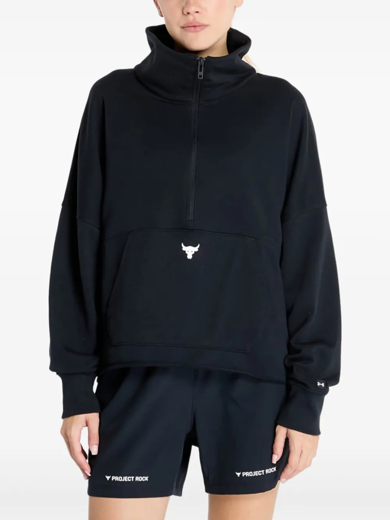 

Under Armour толстовка Project Rock с молнией, черный