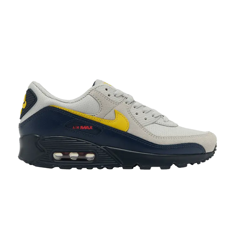 

Кроссовки Nike Air Max 90 'Neutral Grey Tour Yellow', серый