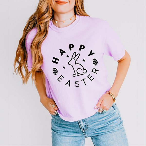 

Футболка Happy Easter Eggs Boxy Crop Top Simply Sage Market, Orchid, Зеленый, Футболка Happy Easter Eggs Boxy Crop Top Simply Sage Market, Orchid
