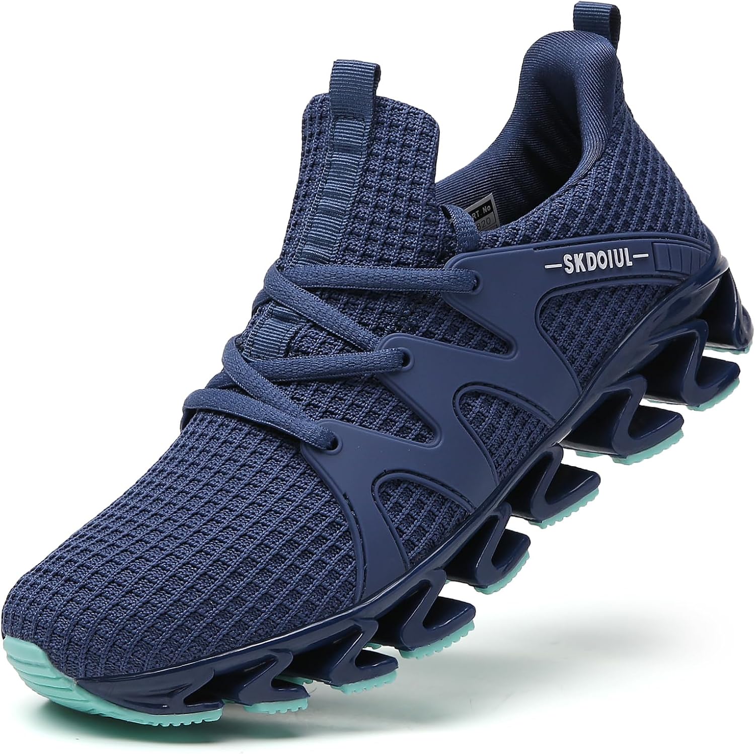 

Спортивные беговые кроссовки SKDOIUL для мужчин, дышащая сетка, трейловые кроссовки, модные кроссовки, темно-синий